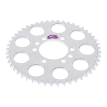 Renthal Rear Sprocket 7075 Alloy T6 Grooved - Silver [Yamaha]