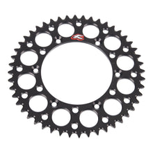 Renthal Sprocket Rear Black 48T Alloy 7075 T6 Grooved