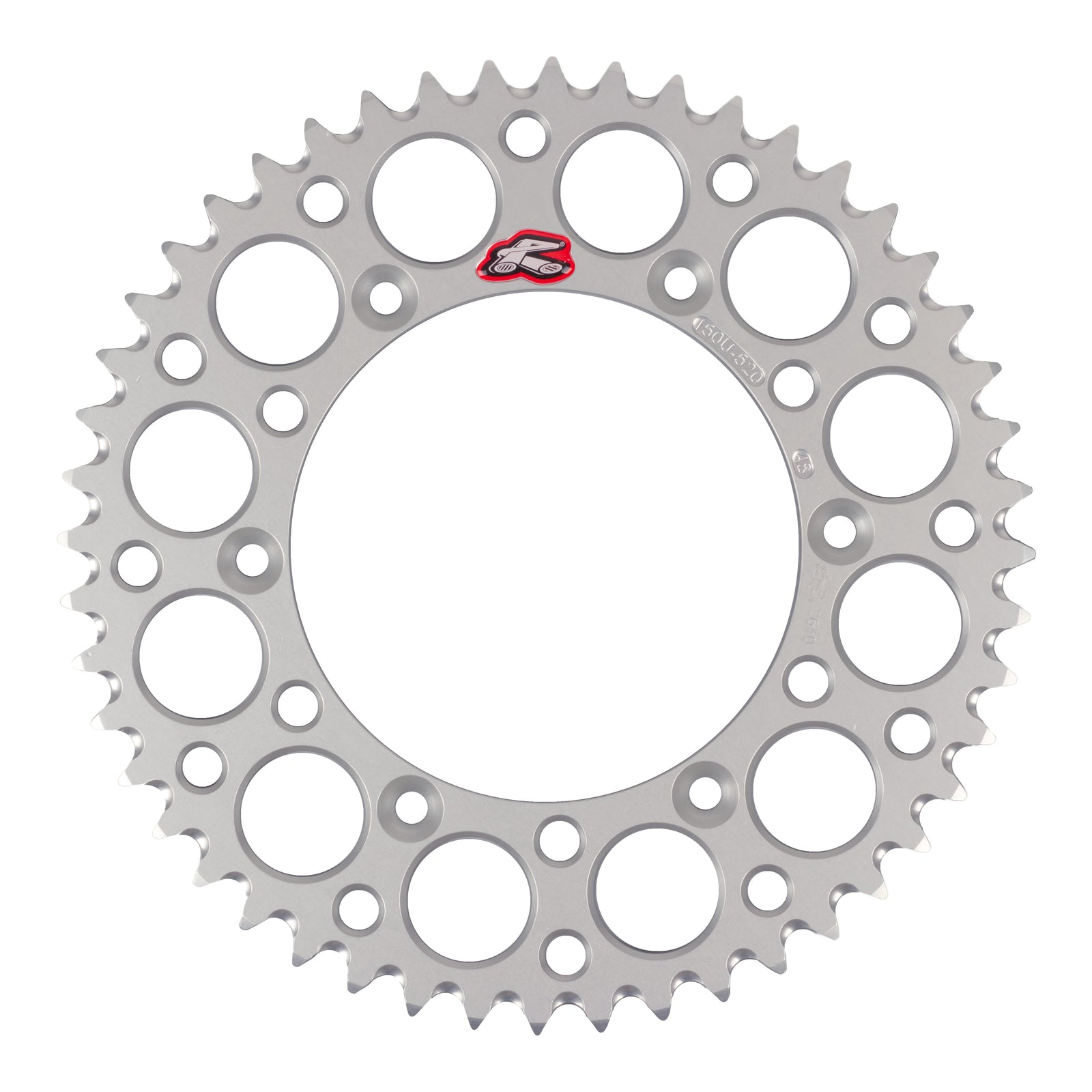 Renthal Sprocket Rear Silver 48T Alloy 7075 T6 Grooved