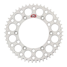 Renthal Sprocket Rear Silver 49T Alloy 7075 T6 Grooved