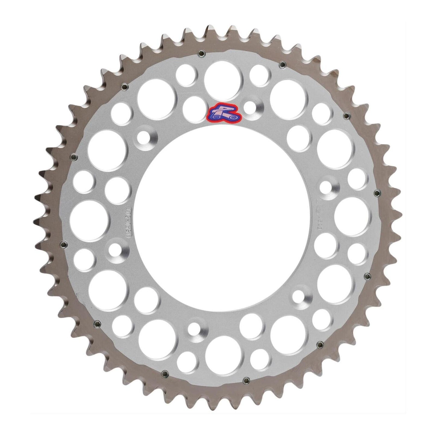 Renthal Sprocket Twinring Silver 47T Bi-metal Grooved Packaged