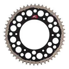 Renthal Sprocket Twinring Black 50T Bi-Metal Grooved