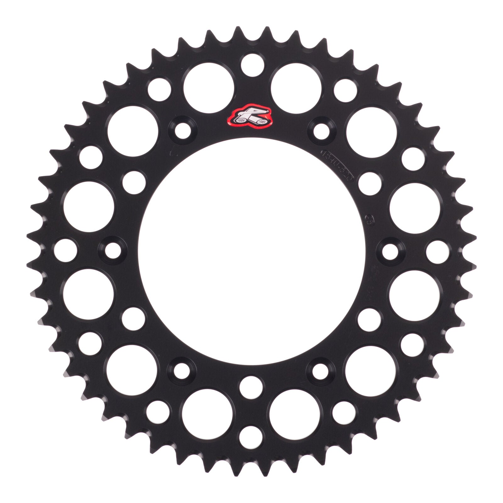 Renthal Sprocket Rear Black 48T Alloy 7075 T6 Grooved