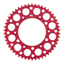 Renthal Sprocket Rear Red 50T Alloy 7075 T6 Grooved