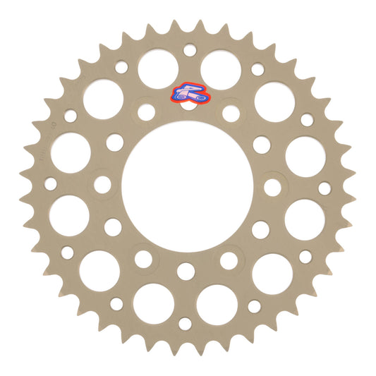 Renthal Sprocket Rear Silver 40T Alloy 7075 T6 Grooved Kawasaki
