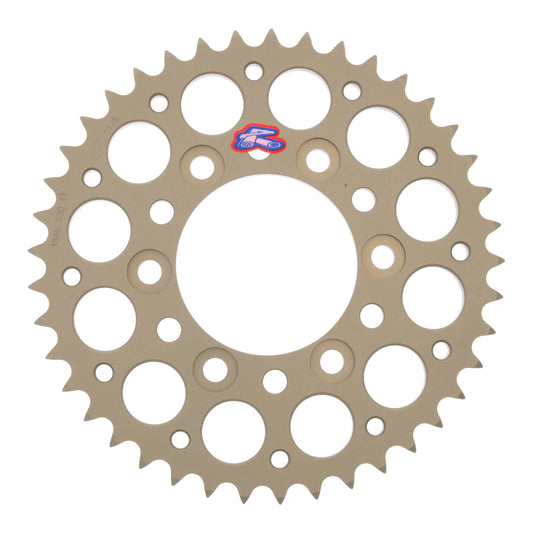 Renthal Rear Sprocket 184 / 530 Grooved - Silver [Kawasaki]