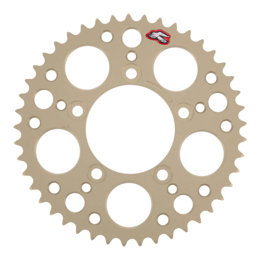 Renthal Rear Sprocket 199 / 525 Grooved - Silver [Suzuki]