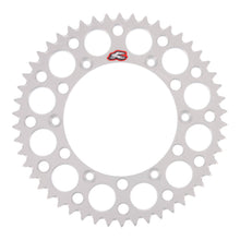 Renthal Sprocket Rear Silver 50T Alloy 7075 T6 Grooved GasGas