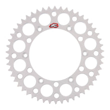 Renthal Sprocket Rear Silver 50T Alloy 7075 T6 Grooved GasGas