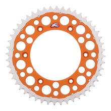 Renthal Sprocket Twinring Orange 48T Bi-metal Grooved