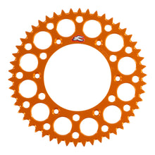 Renthal Sprocket Rear Orange 50T Alloy 7075 T6 Grooved KTM