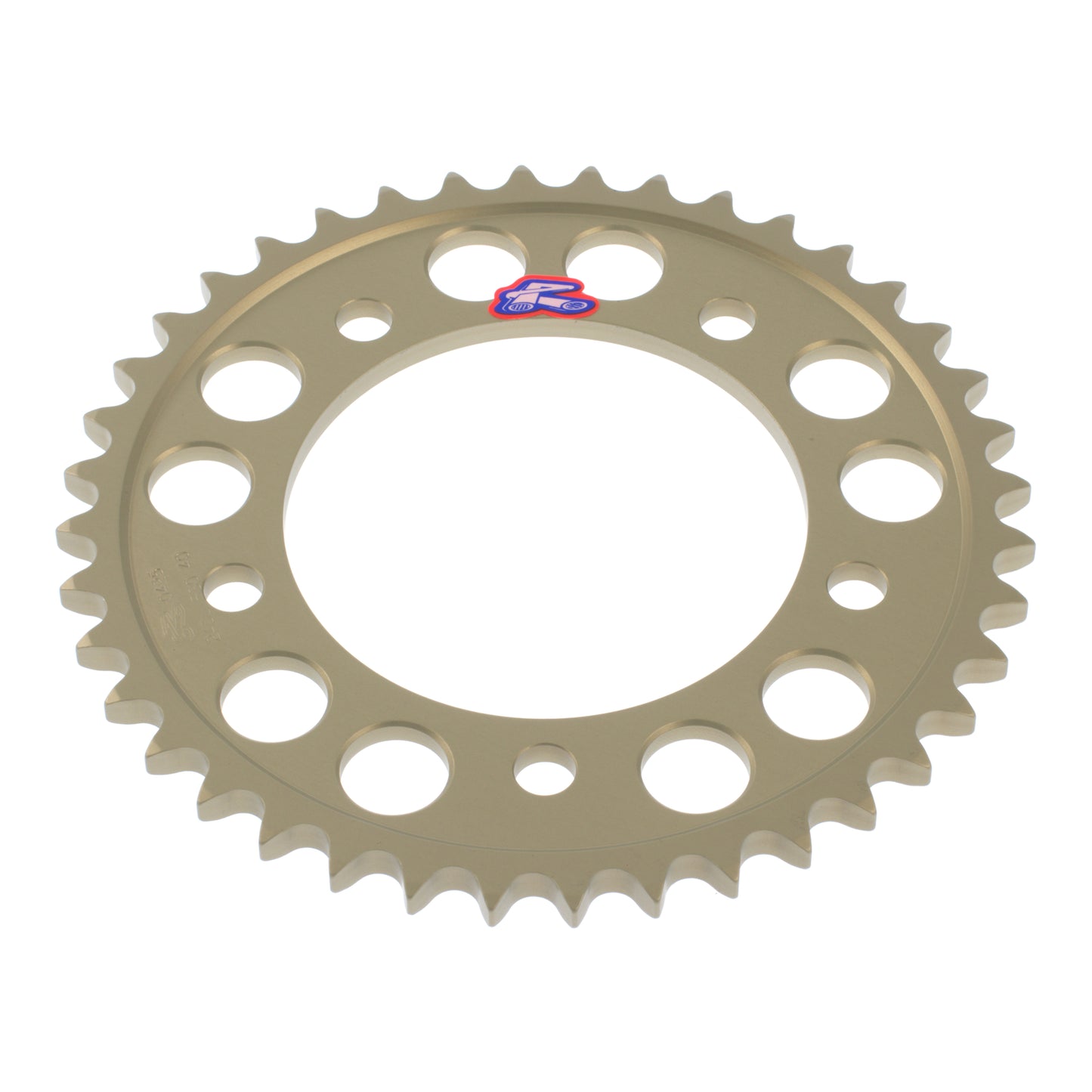 Renthal Rear Sprocket T6 Grooved 7075 Alloy - Silver [Honda]
