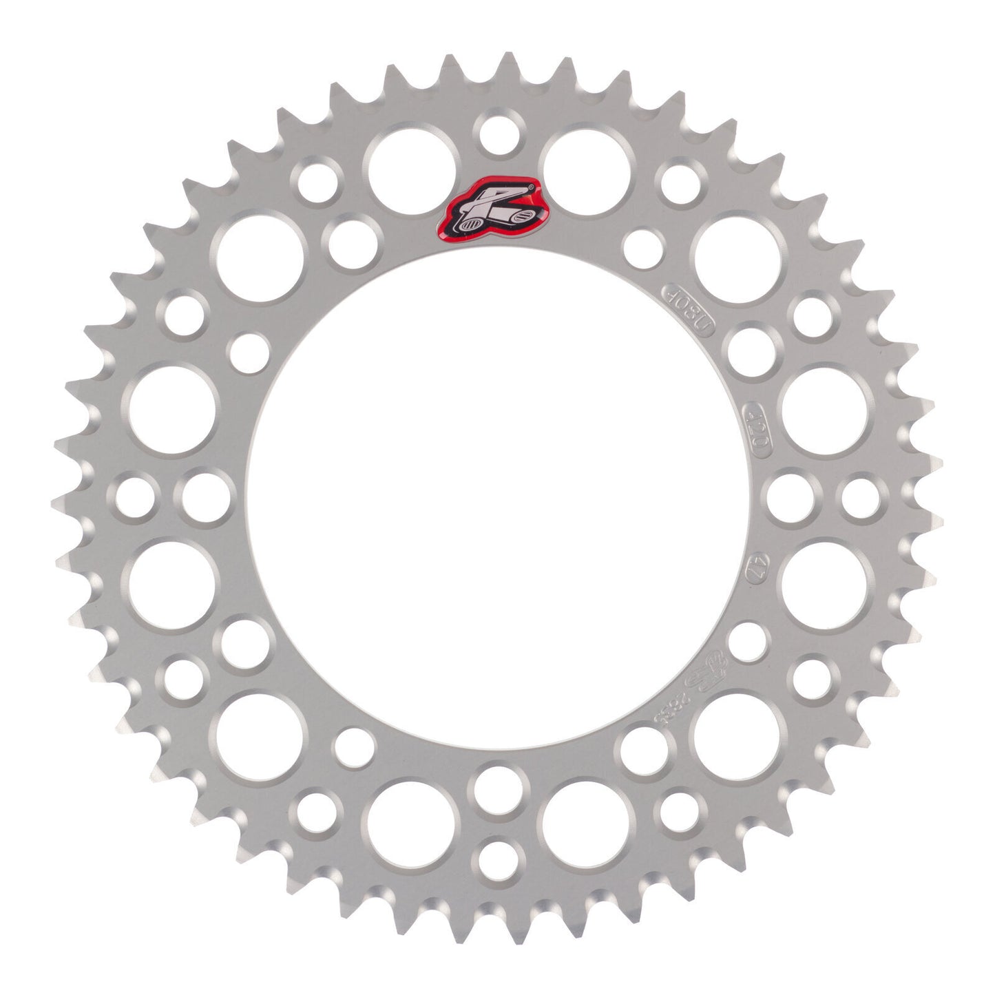 Renthal Sprocket Rear Silver 49T Alloy 7075 T6 Grooved