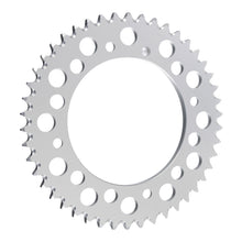 Renthal Rear Sprocket - Silver 46T Alloy 7075-T6 Grooved