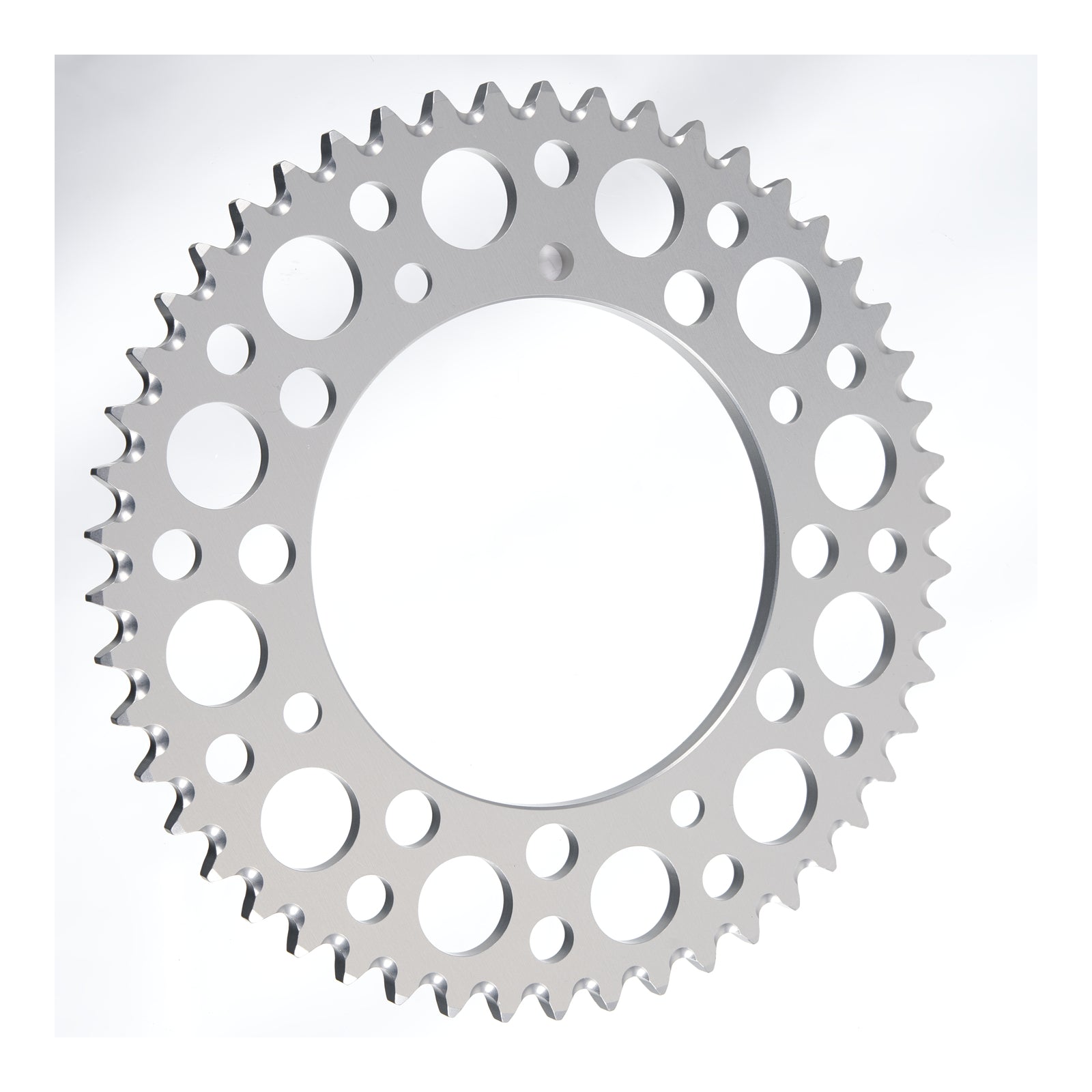 Renthal Rear Sprocket - Silver 50T Alloy 7075-T6 Grooved