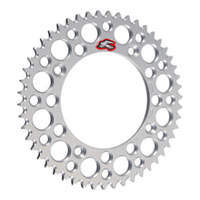 Renthal Rear Sprocket - Silver 50T Alloy 7075-T6 Grooved