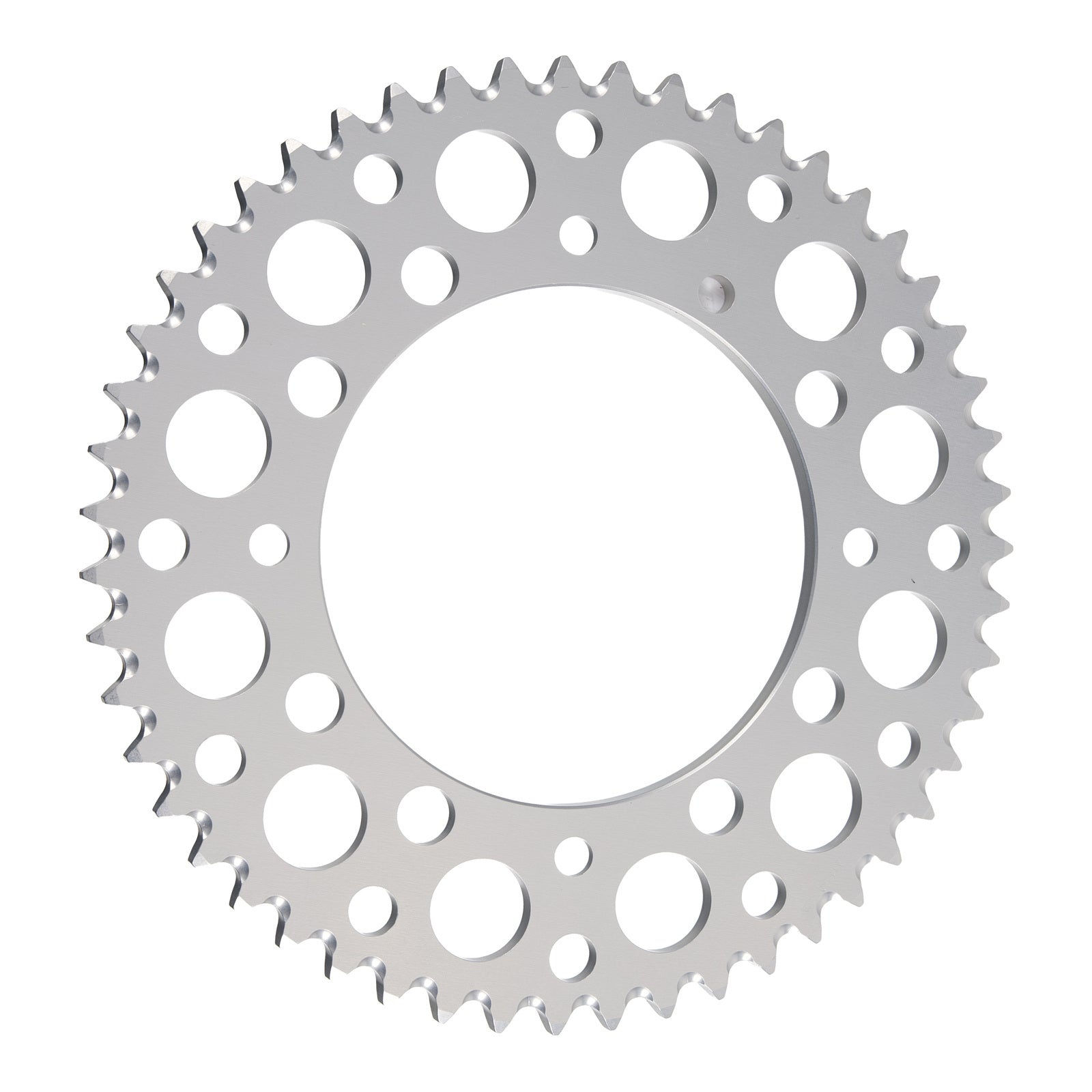 Renthal Rear Sprocket - Silver 51T Alloy 7075-T6 Grooved