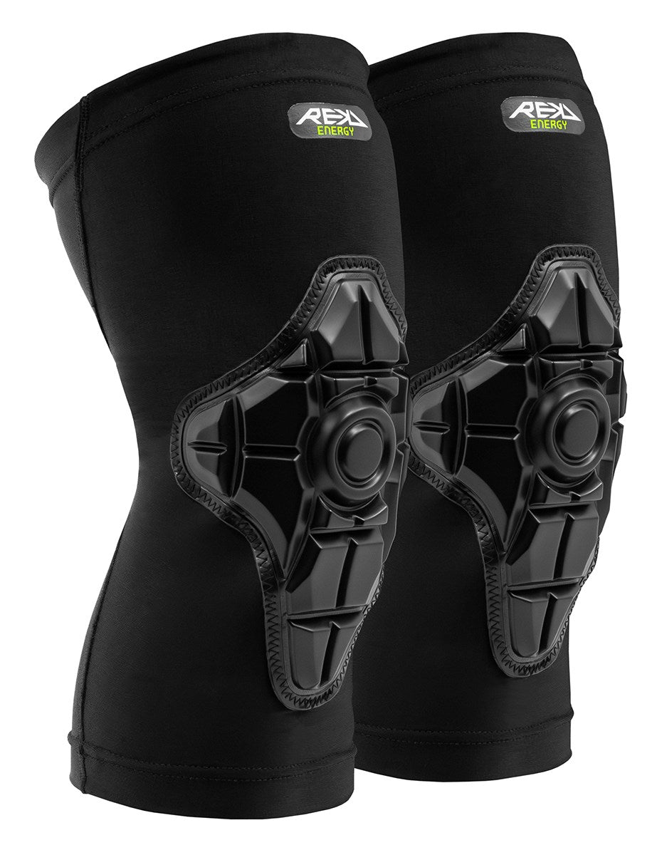 REKD Energy Knee Gaskets Black Small