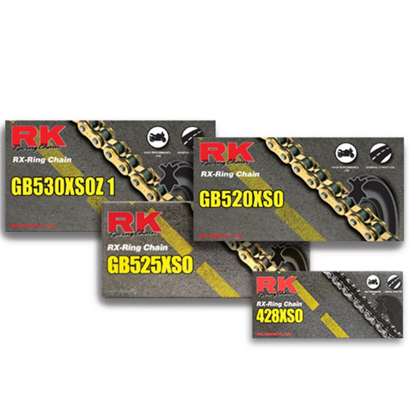 RK 525XSO RX-RING CHAIN - GOLD