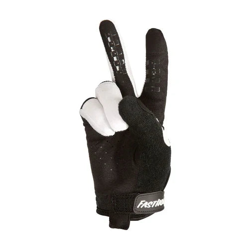 FastHouse Youth Ridgeline Gloves - Black/White