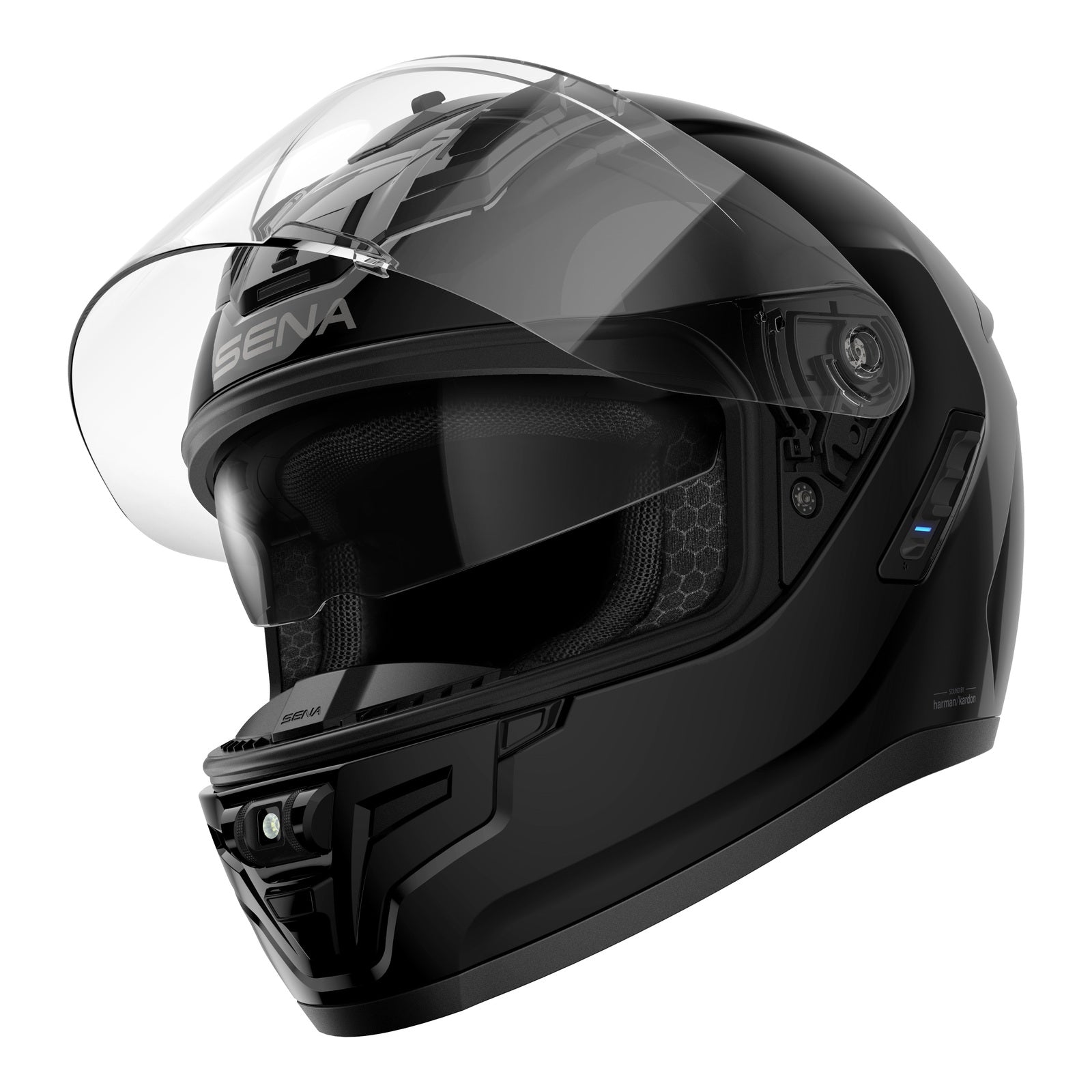 Sena Phantom Smart Helmet with Mesh Comms - Gloss Black