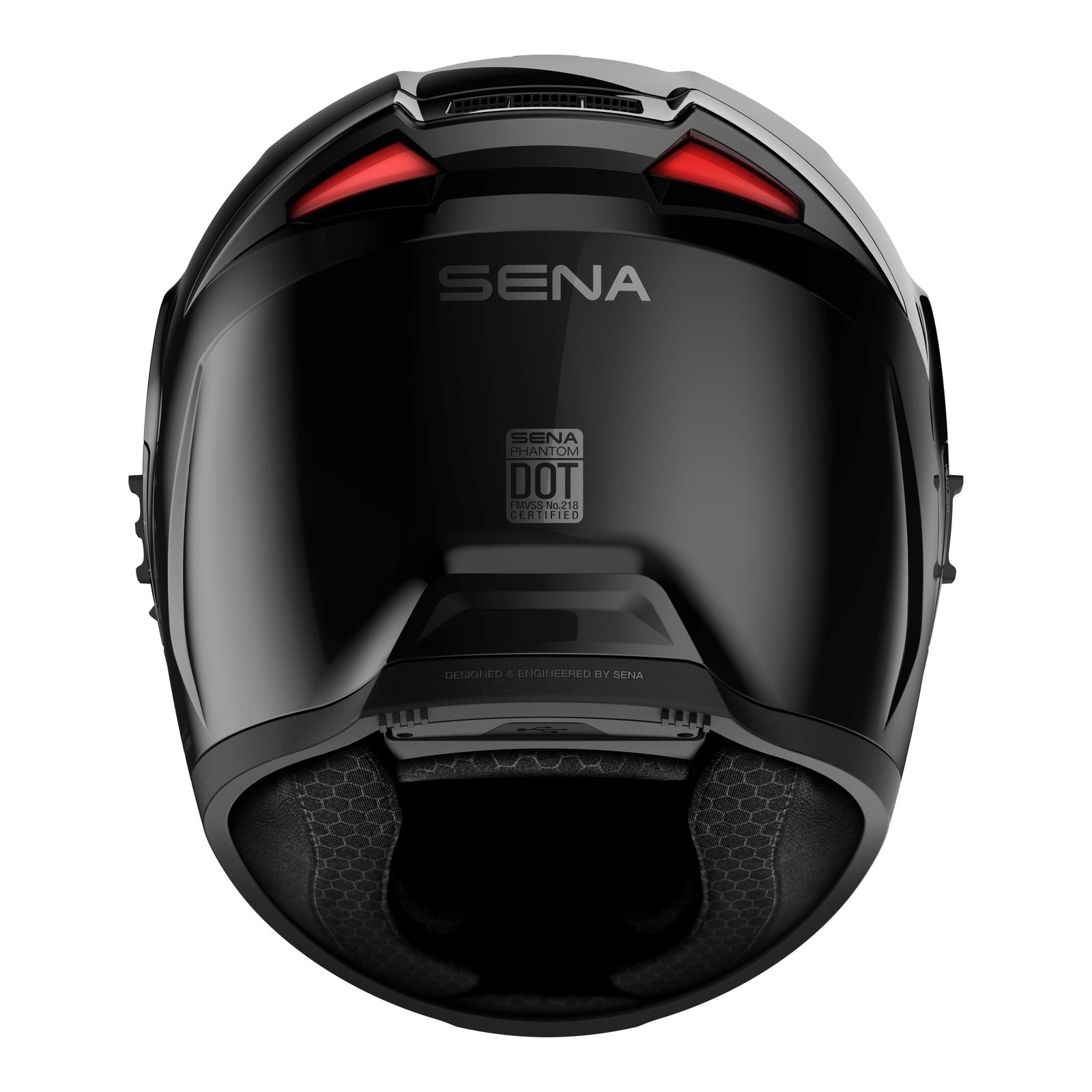 Sena Phantom Smart Helmet with Mesh Comms - Matte Black