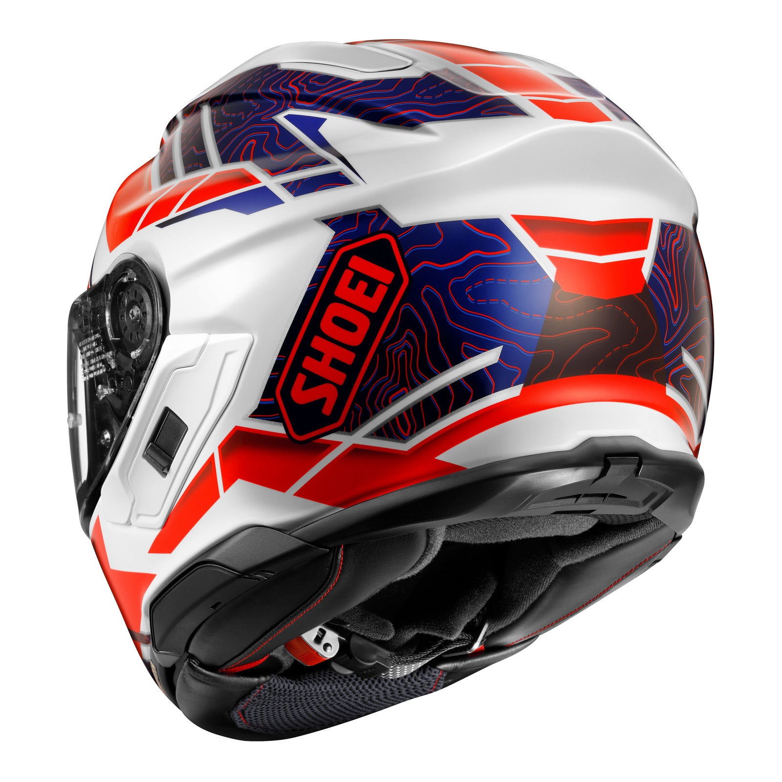Shoei GT-Air 3 Hike TC10 - Red / White / Blue