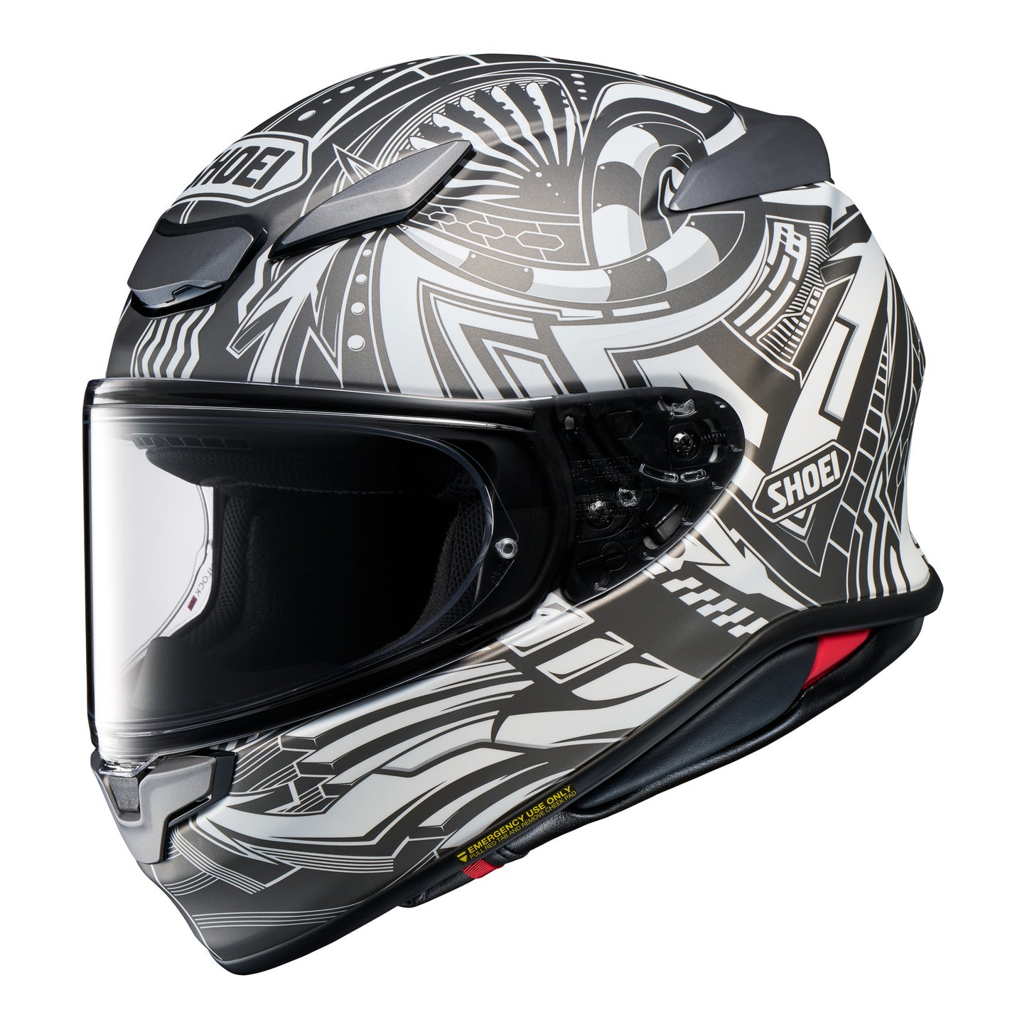 Shoei NXR2 Helmet - Beaut TC6 Black / White / Silver