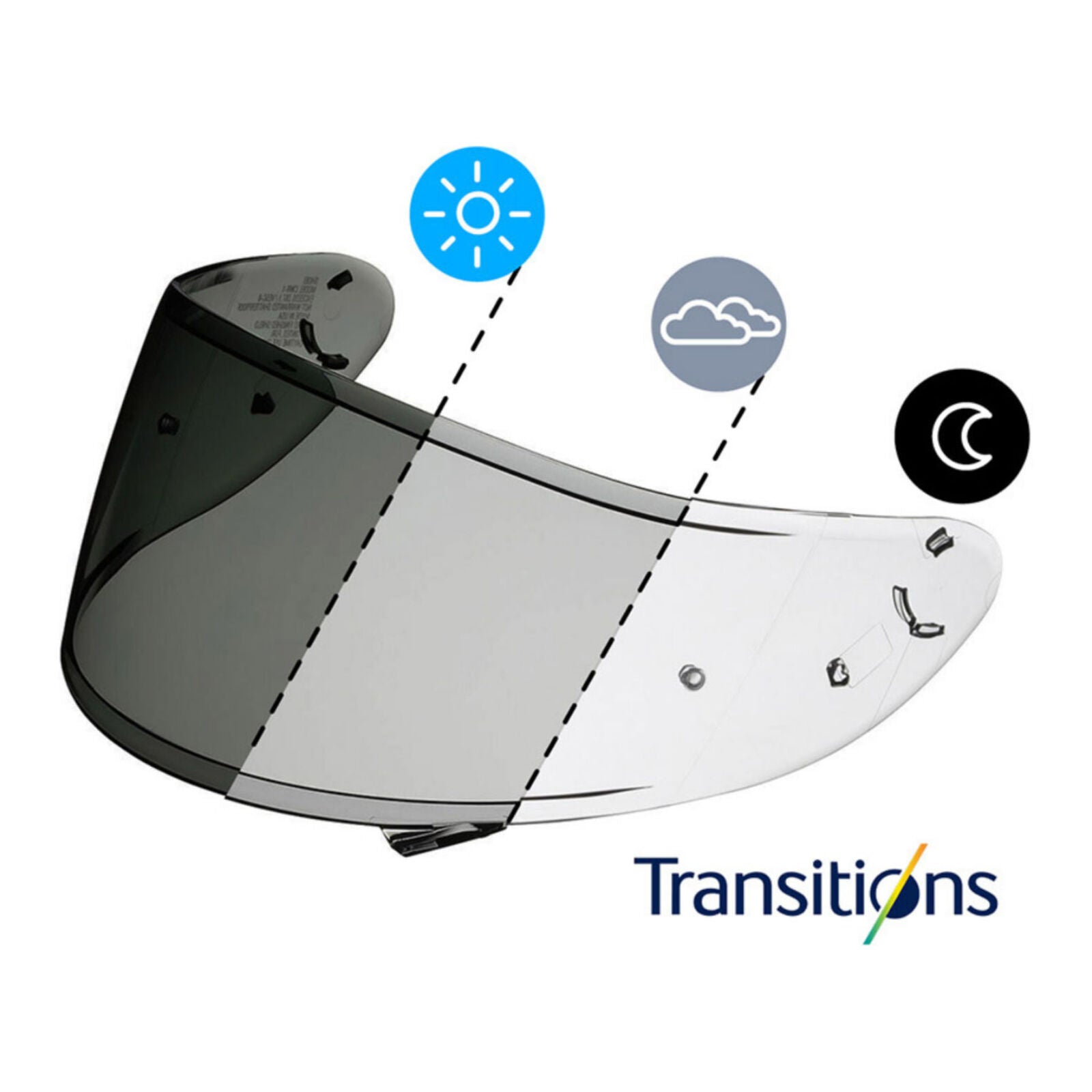 Shoei Visor NXR2 X-SPR Pro CWR-F2 Transitional