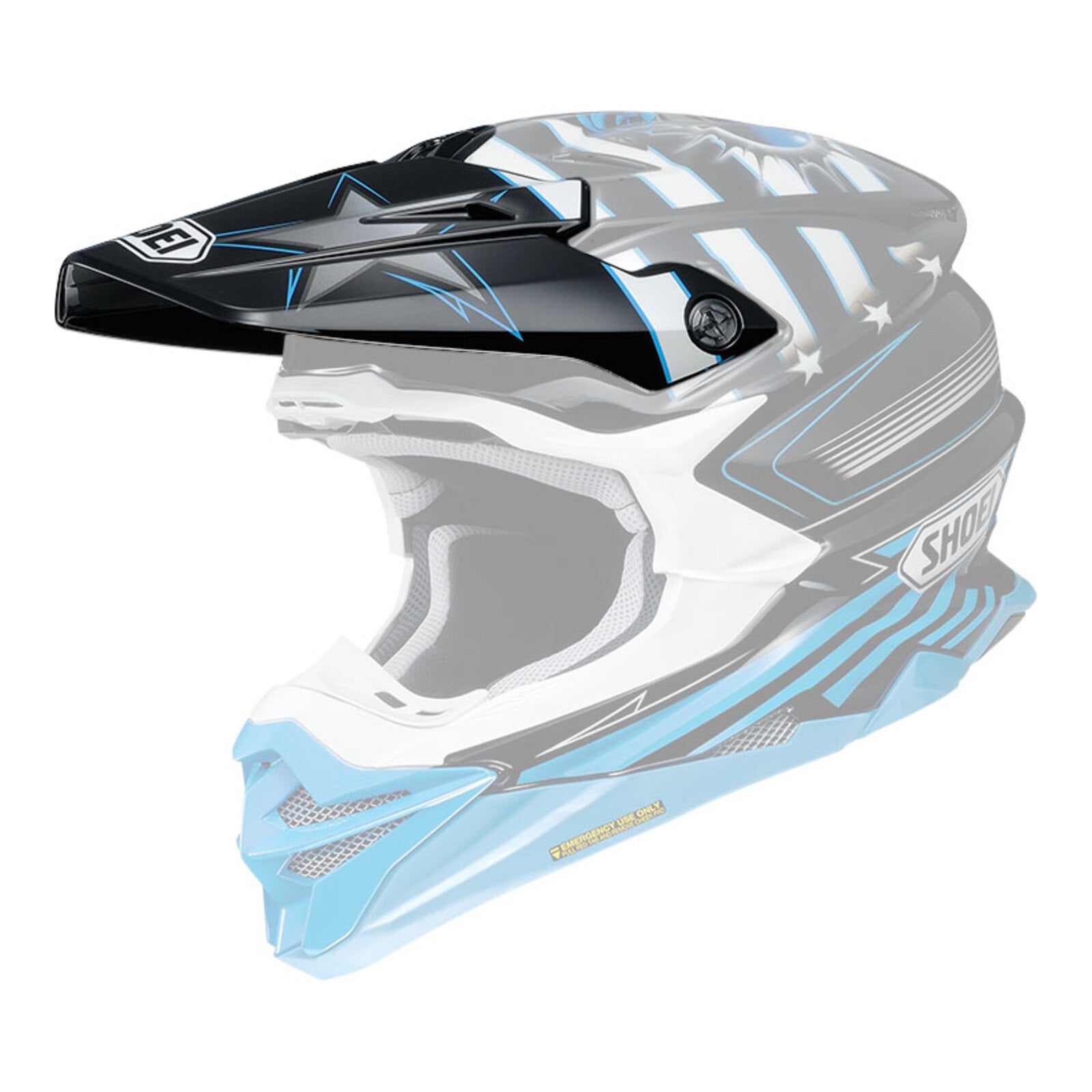 Shoei VFX-WR Peak Grant 3 TC2
