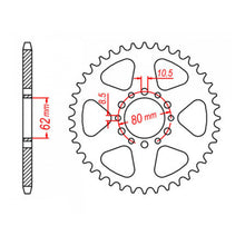 Sprocket Kit Yamaha SR250 - 520SO 16/45