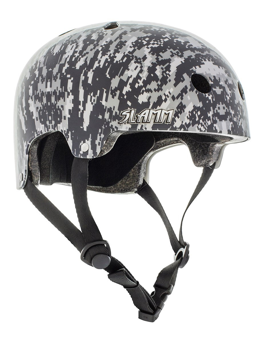 Slamm Logo Helmet Grey Camo L/XL 57-59cm
