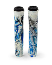 Slamm Swirl BMX Scooter Handlebar Grips Arctic