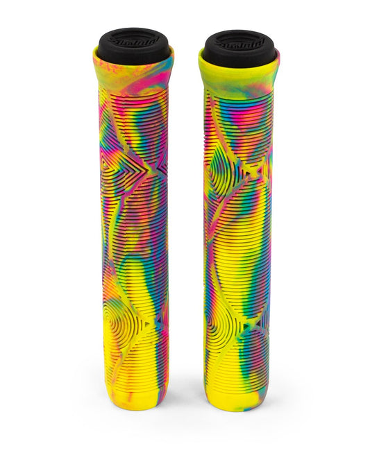Slamm Team Swirl BMX Scooter Bar Grips Tropical