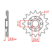 MTX 1441 Steel Front Sprocket #520