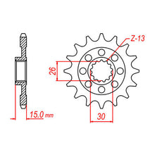 MTX 404 Steel Front Sprocket #525
