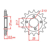 MTX 1309 Steel Front Sprocket #520