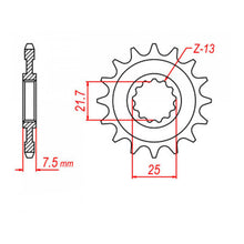 MTX 578 Steel Front Sprocket #520