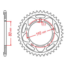 MTX 2012 Steel Rear Sprocket #520