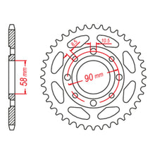 MTX 269 Steel Rear Sprocket #428