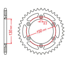 MTX 251 Hornet Lightweight Steel Rear Sprocket #520