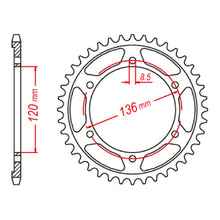 MTX 3C5 Steel Rear Sprocket #428