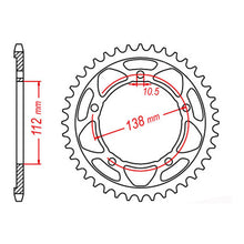 MTX 1877 Steel Rear Sprocket #525