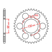 MTX 483 Steel Rear Sprocket #630