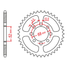 MTX 801 Steel Rear Sprocket #420