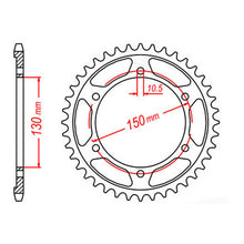 MTX 859 Steel Rear Sprocket #530