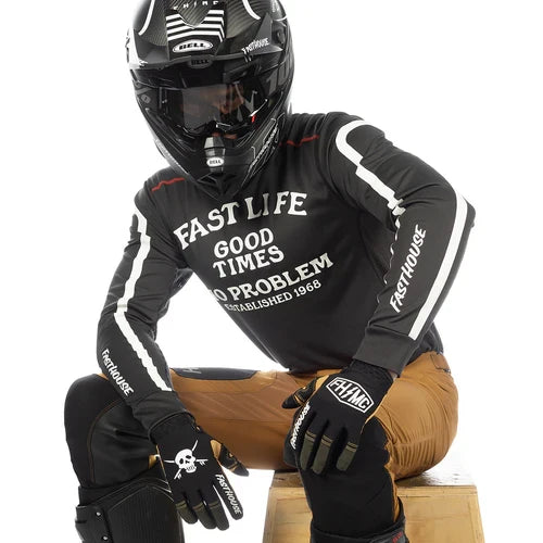 FastHouse Sanguaro De Nada Jersey - Vintage Black
