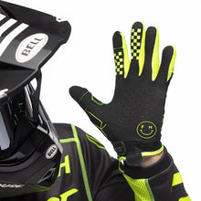FastHouse Youth Speed Style Riot Gloves - Black/High Viz