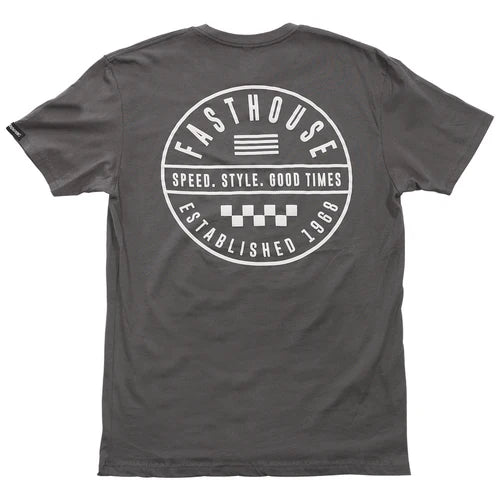 FastHouse Statement Tee - Gunmetal