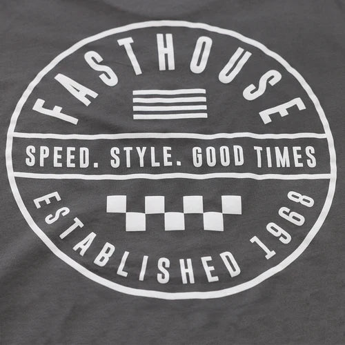 FastHouse Statement Tee - Gunmetal